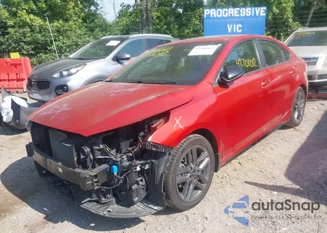 2021 Kia Forte Gt-Line from USA, damaged, VIN 3KPF34AD0ME268568